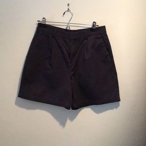 Dockers Navy Blue Shorts Size 8 Pleated Front